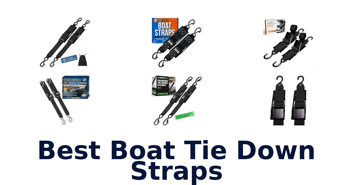 Best Boat Tie Down Straps