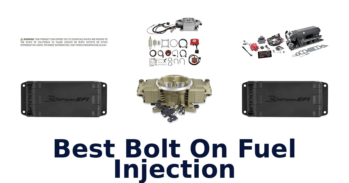 Best Bolt On Fuel Injection