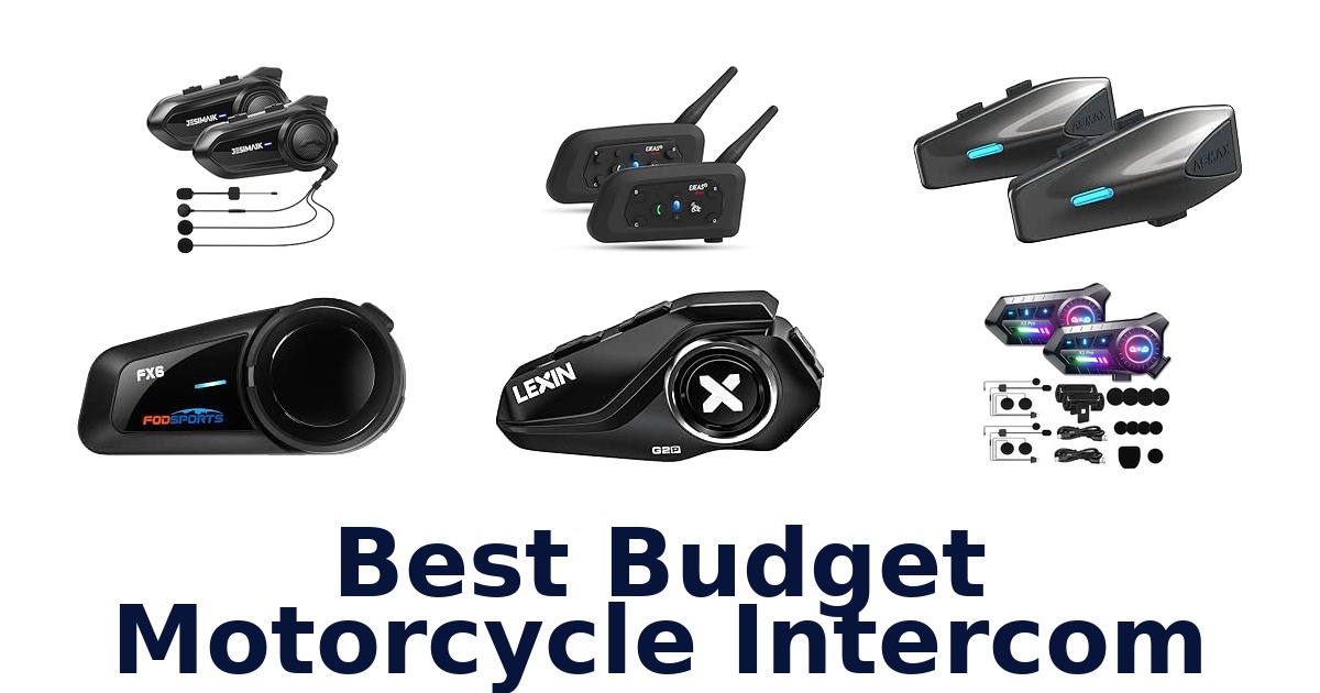 Best Budget Motorcycle Intercom