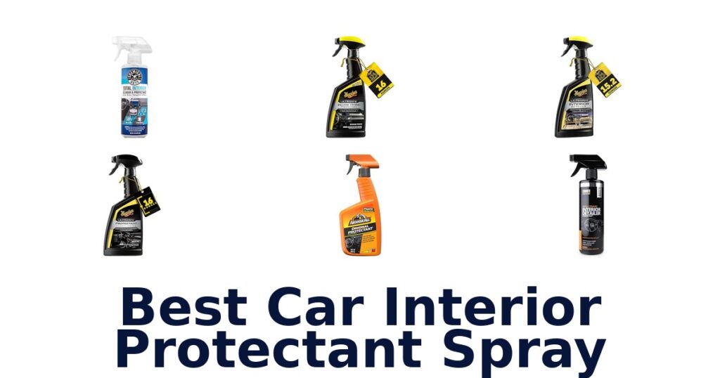 Best Car Interior Protectant Spray