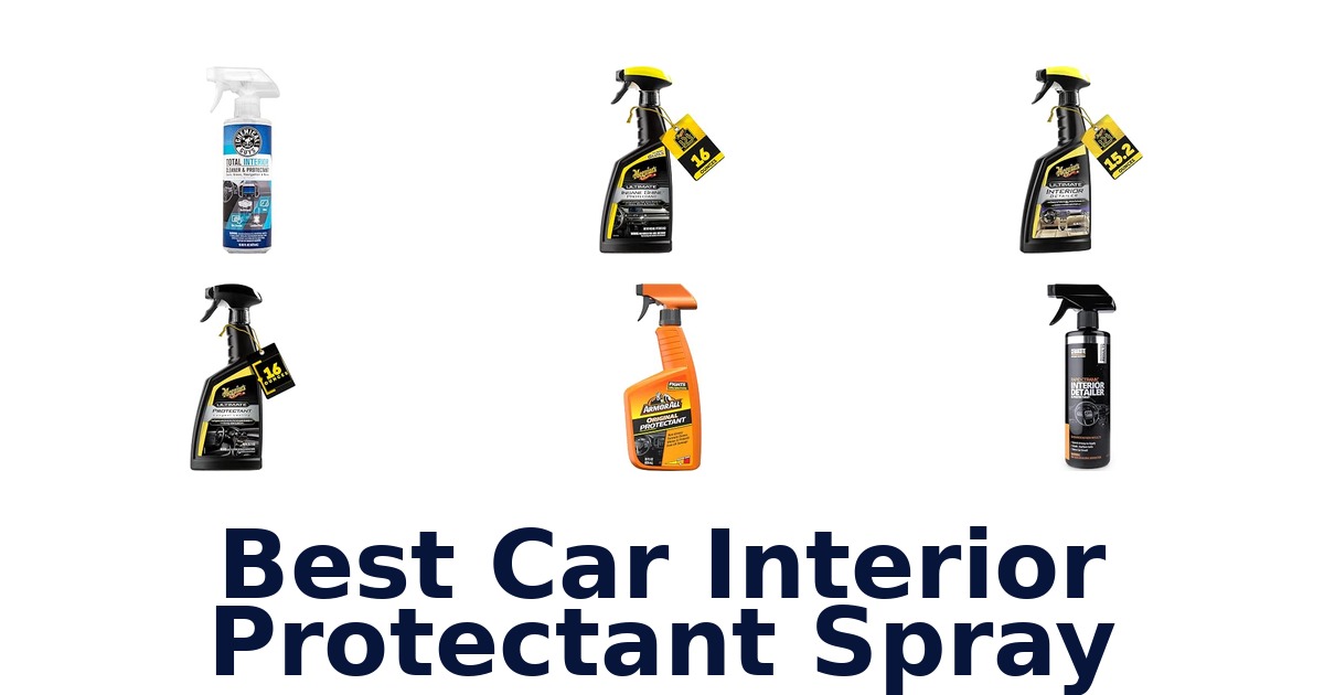 Best Car Interior Protectant Spray