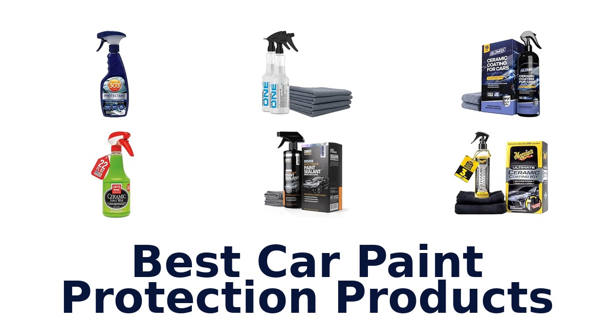 Best Car Paint Protection Products