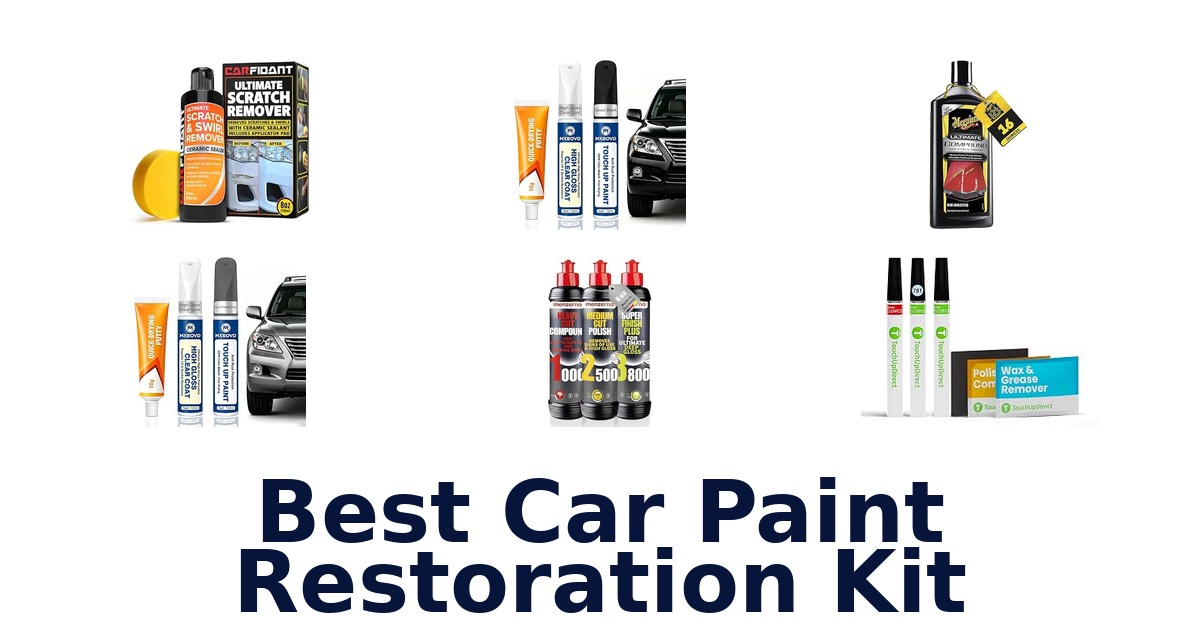 Best Car Paint Restoration Kit