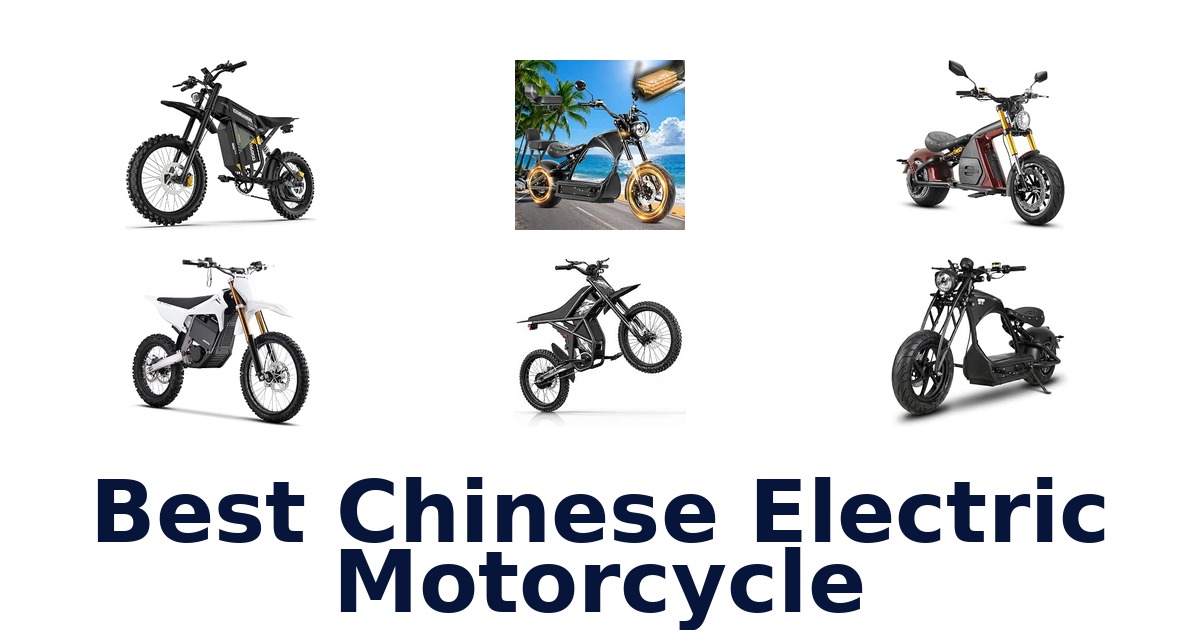 Best Chinese Electric Motorcycle