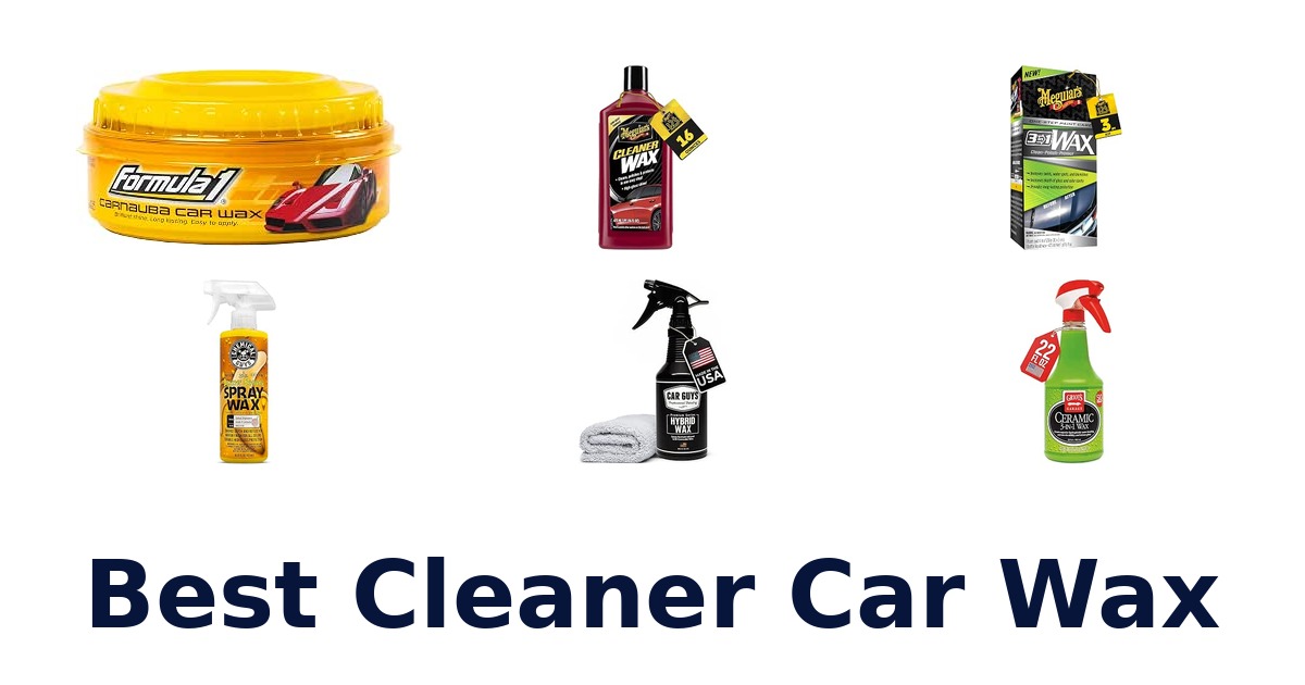 Best Cleaner Car Wax