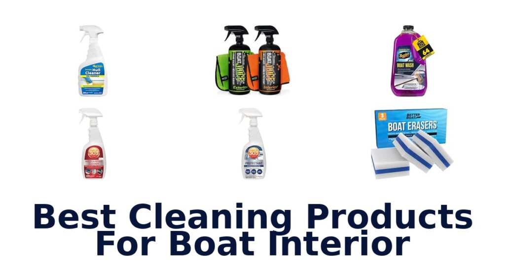 Best Cleaning Products For Boat Interior