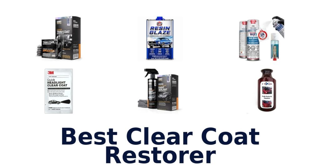 Best Clear Coat Restorer