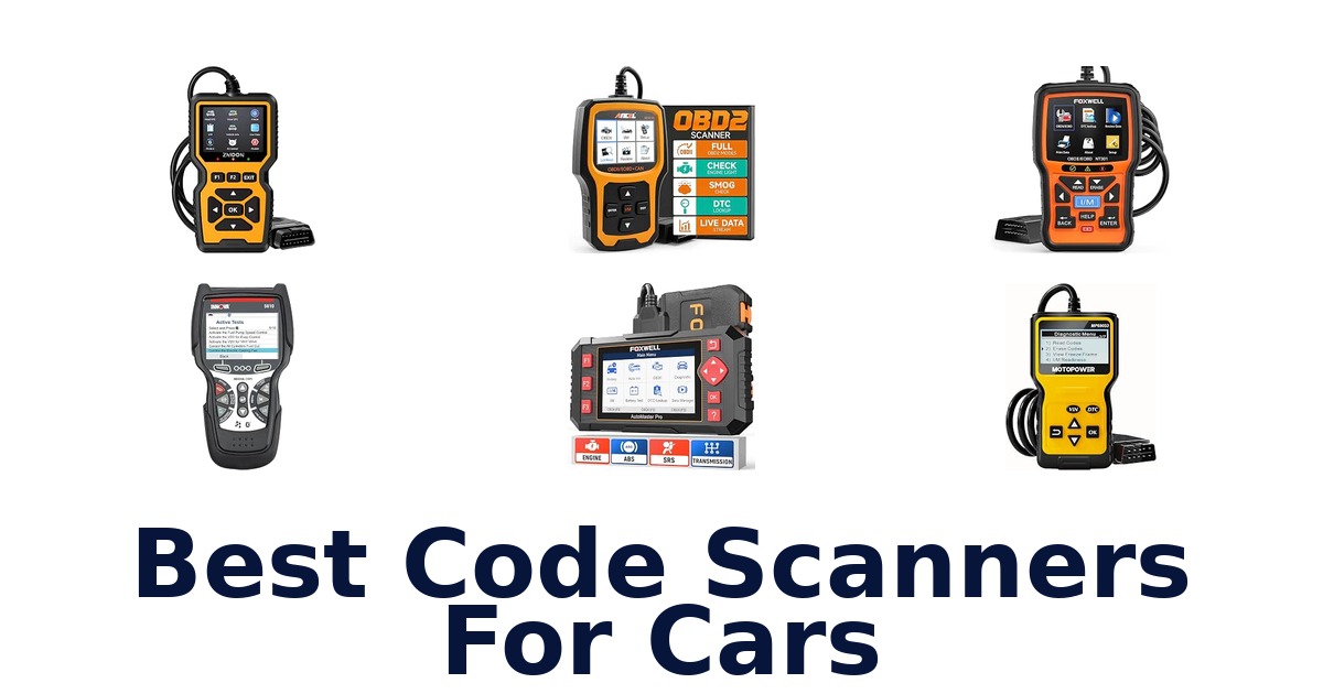 Best Code Scanners For Cars