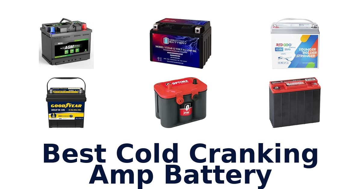 Best Cold Cranking Amp Battery