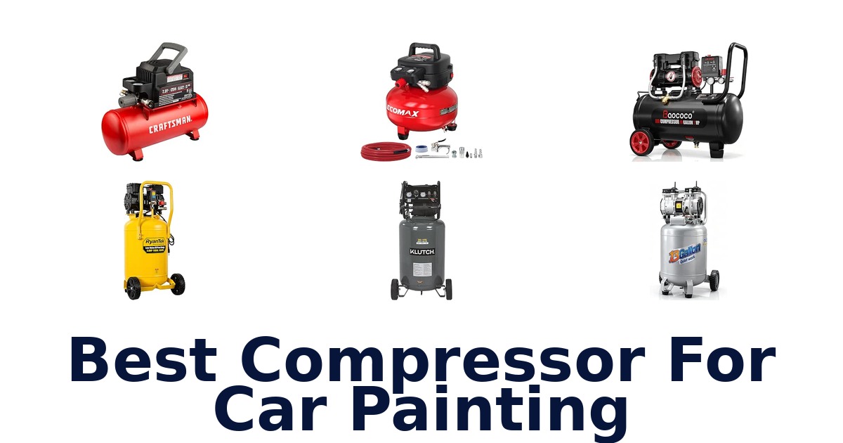 Best Compressor For Car Painting