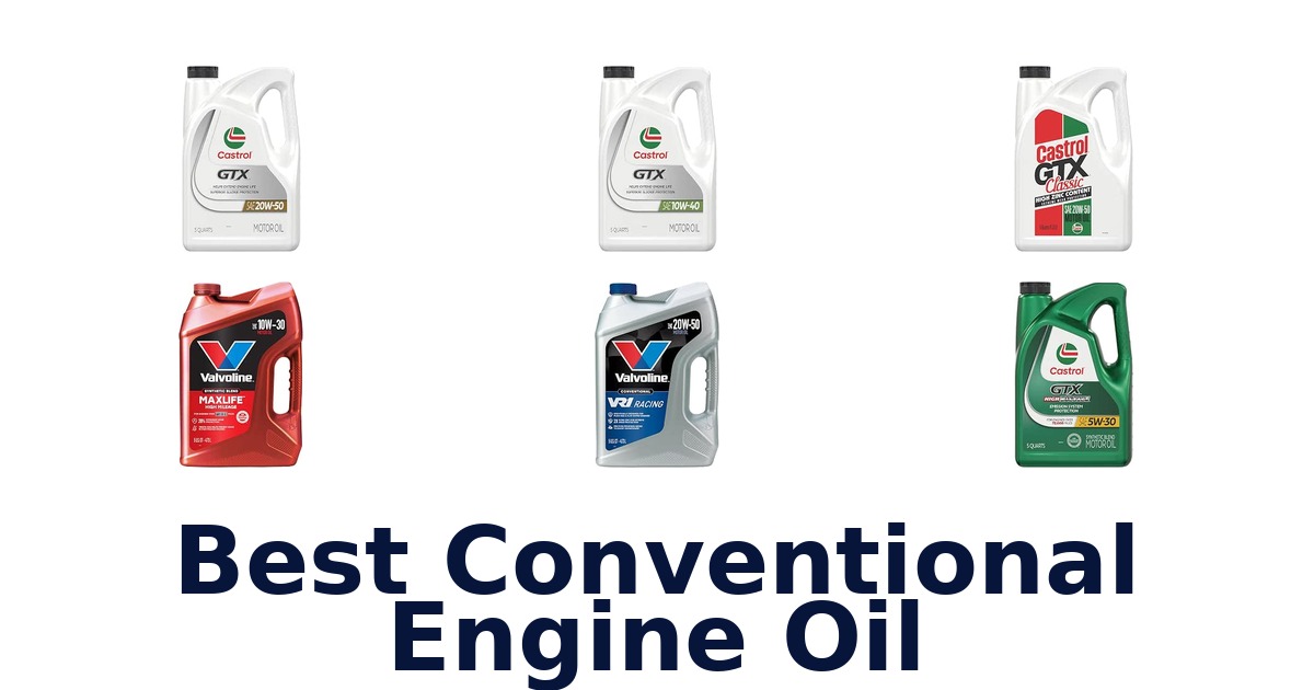 Best Conventional Engine Oil