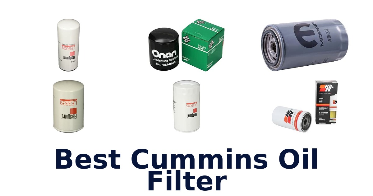Best Cummins Oil Filter