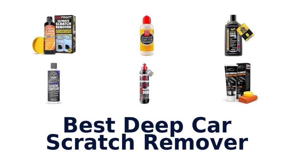 Best Deep Car Scratch Remover