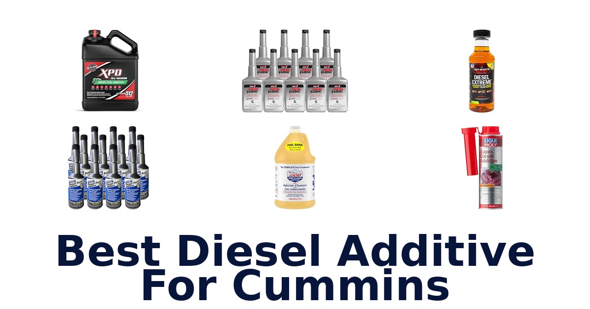 Best Diesel Additive For Cummins
