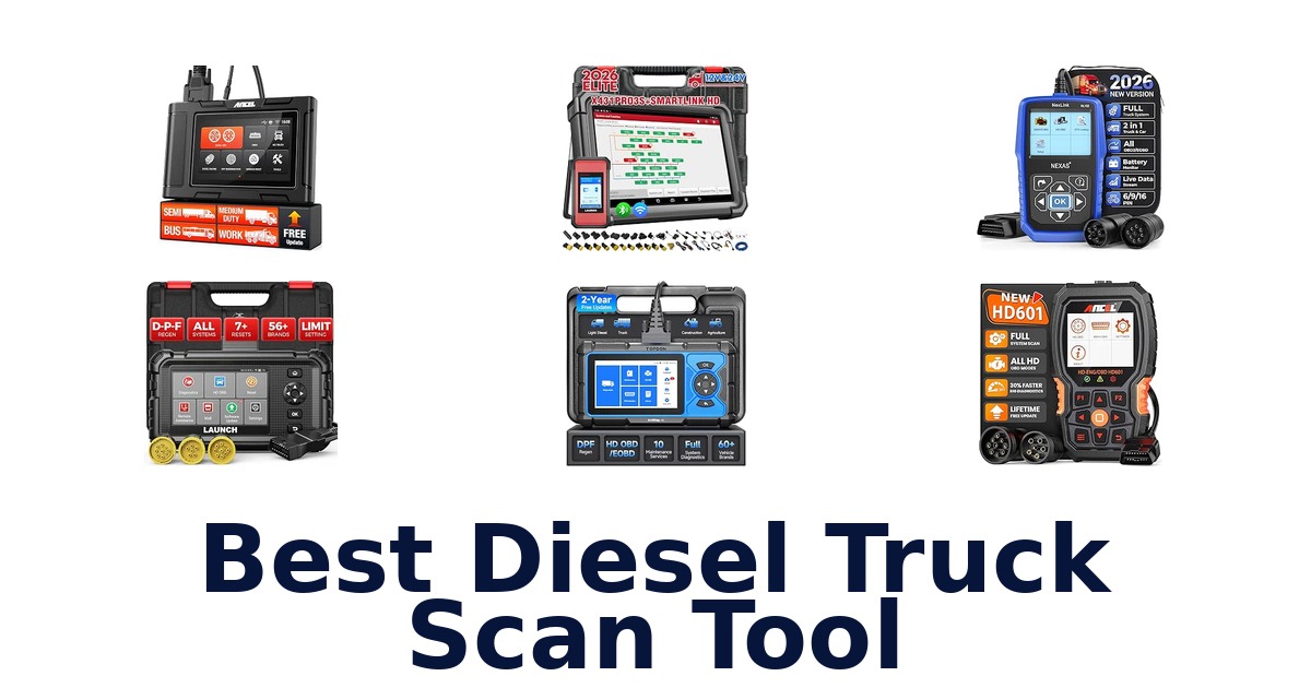 Best Diesel Truck Scan Tool