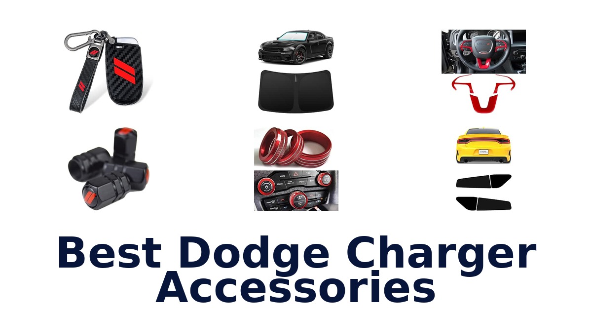 Best Dodge Charger Accessories