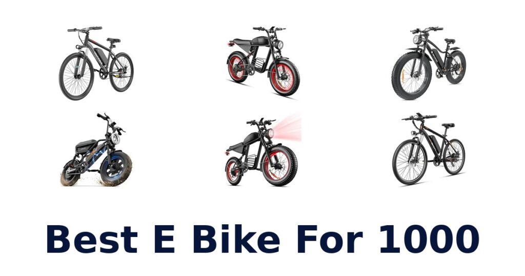 Best E Bike For 1000