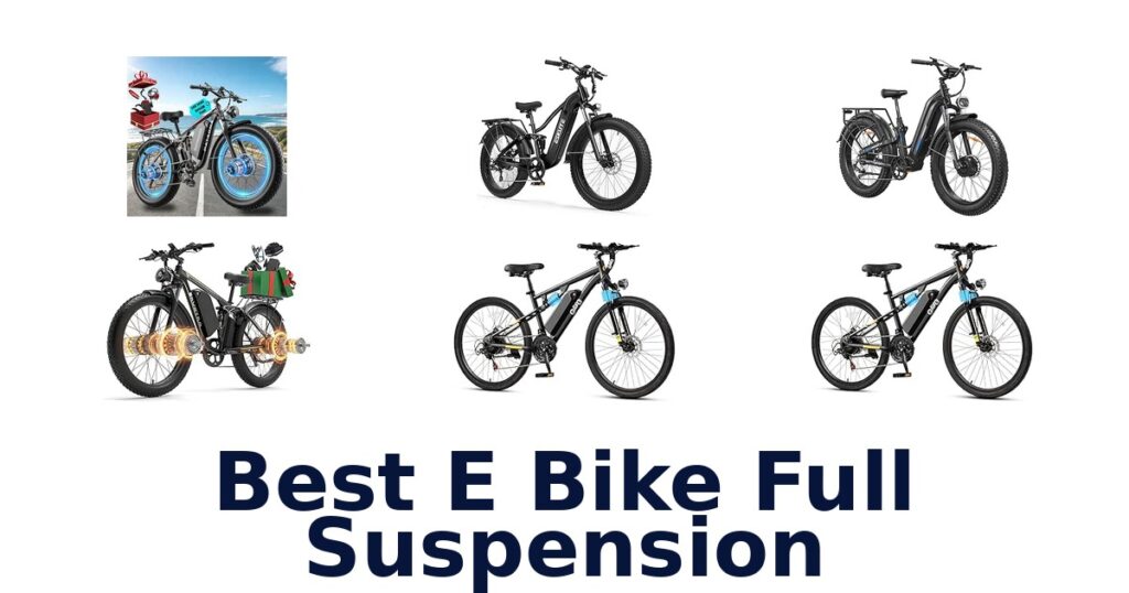 Best E Bike Full Suspension