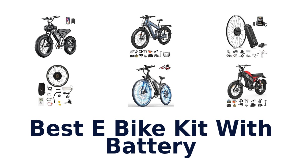 Best E Bike Kit With Battery