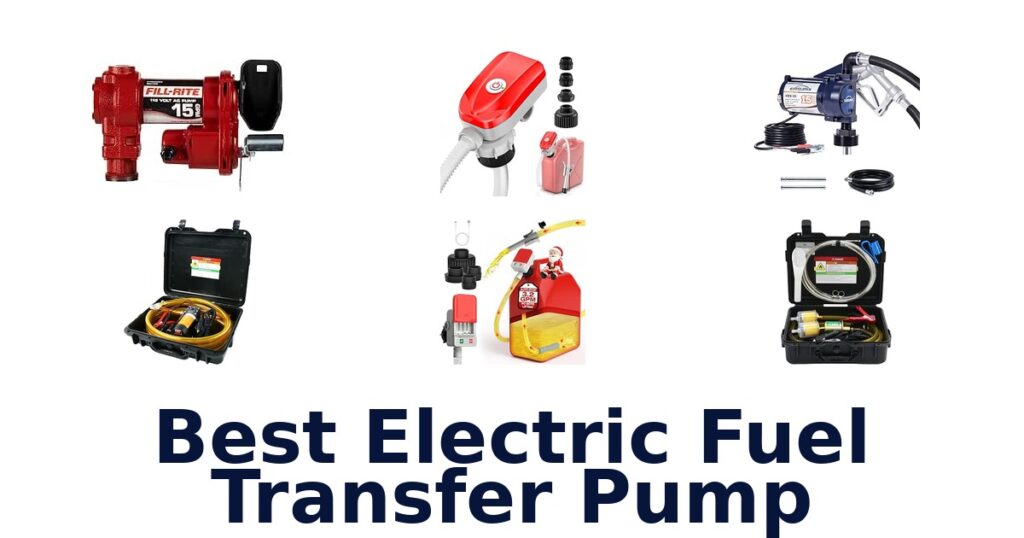Best Electric Fuel Transfer Pump