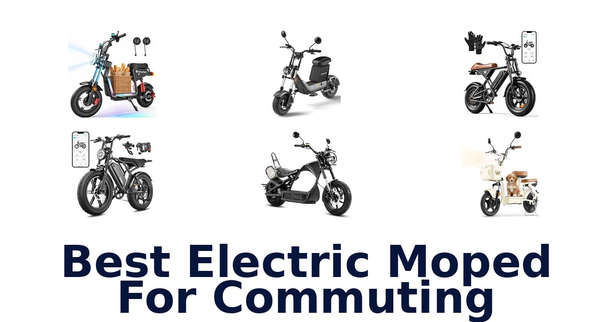 Best Electric Moped For Commuting