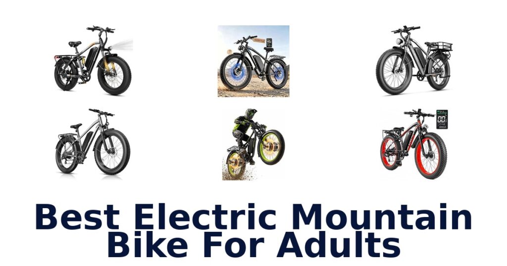 Best Electric Mountain Bike For Adults