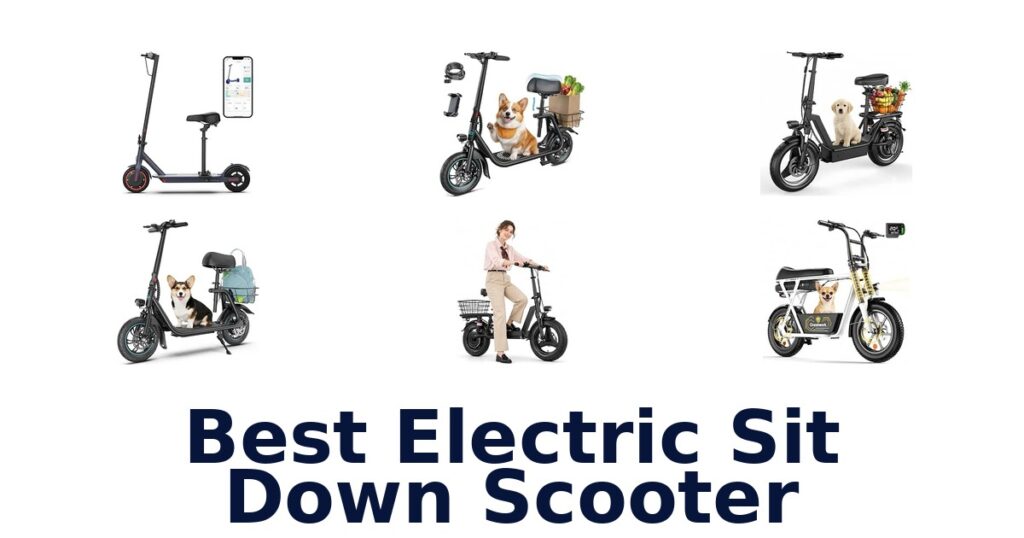 Best Electric Sit Down Scooter