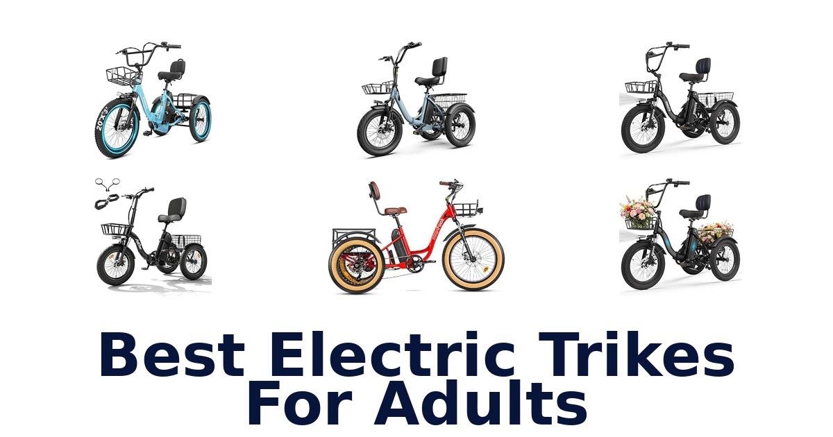 Best Electric Trikes For Adults