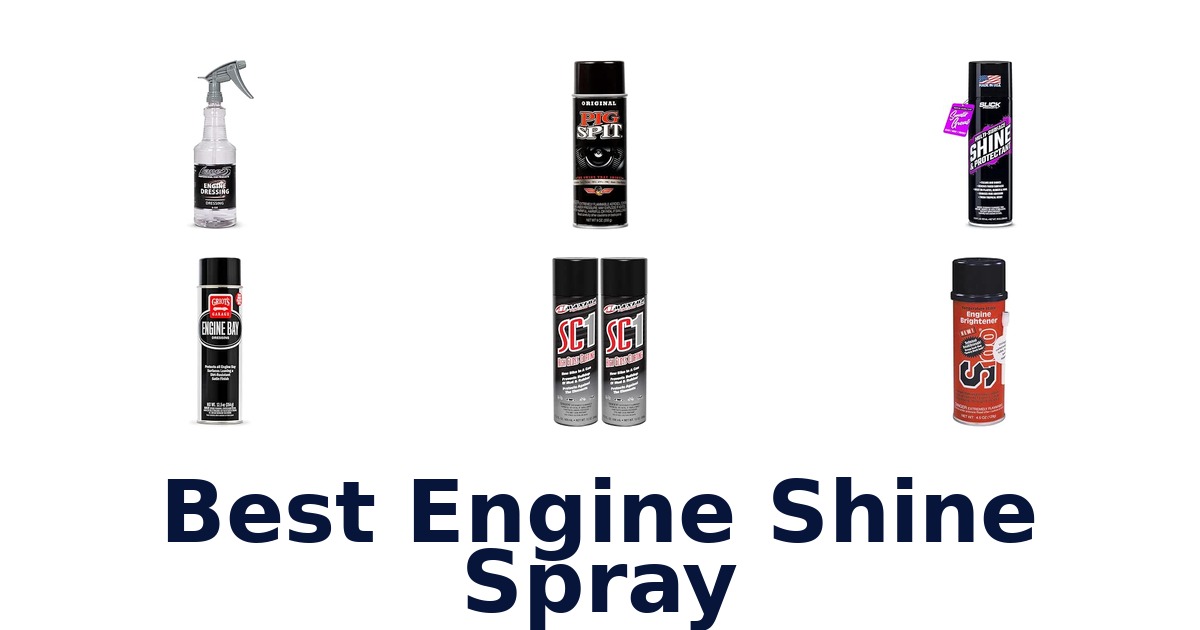 Best Engine Shine Spray