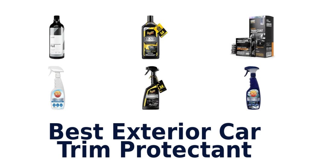 Best Exterior Car Trim Protectant