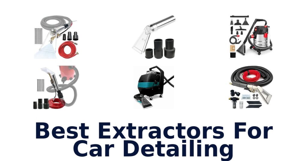 Best Extractors For Car Detailing