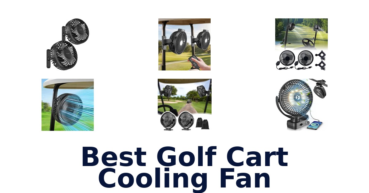 Best Golf Cart Cooling Fan