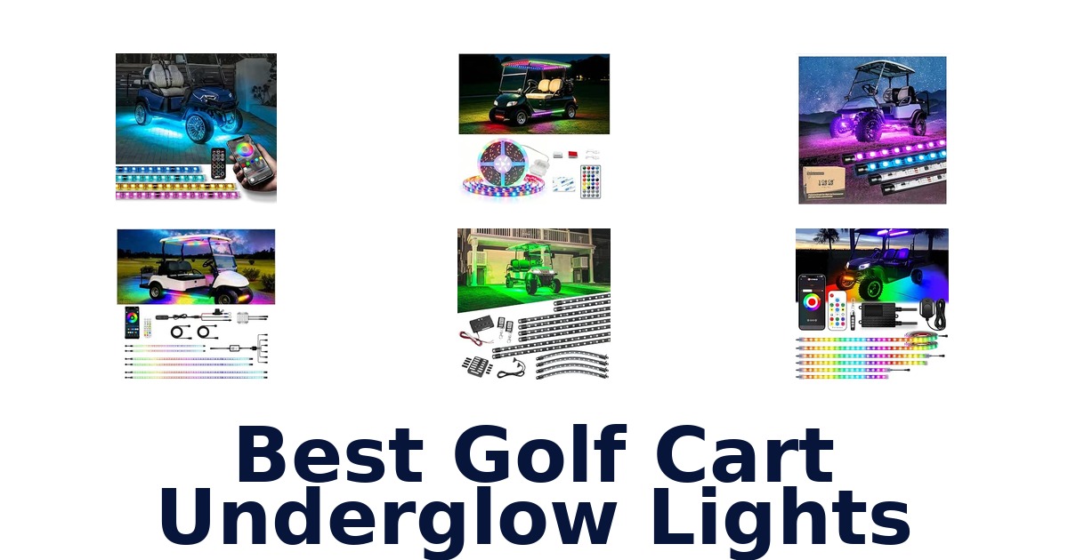Best Golf Cart Underglow Lights