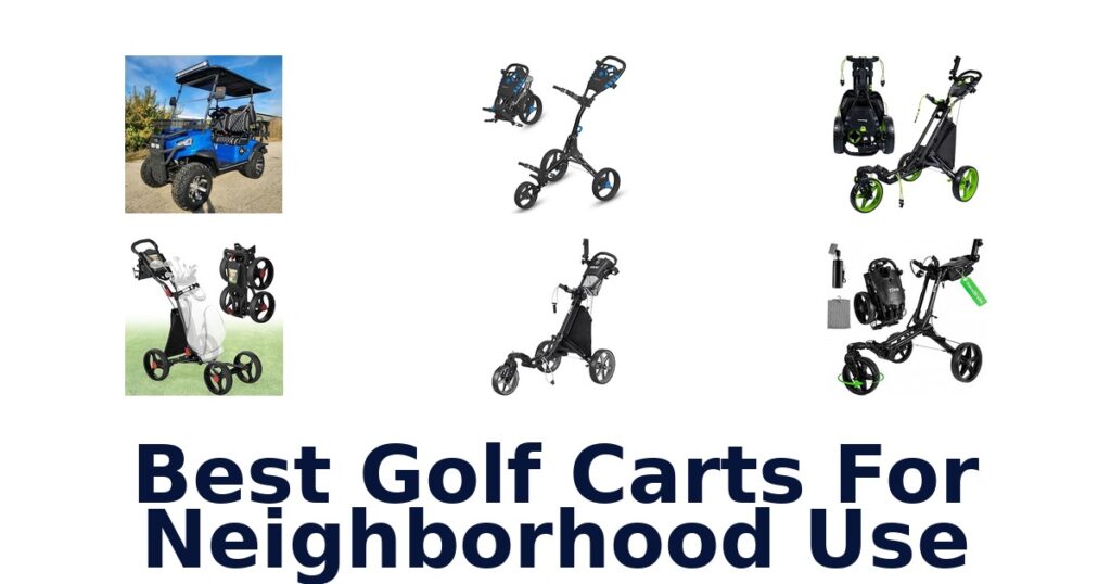 Best Golf Carts For Neighborhood Use
