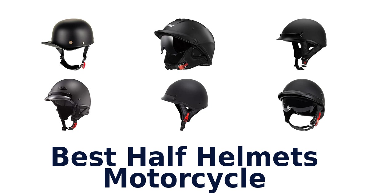 Best Half Helmets Motorcycle