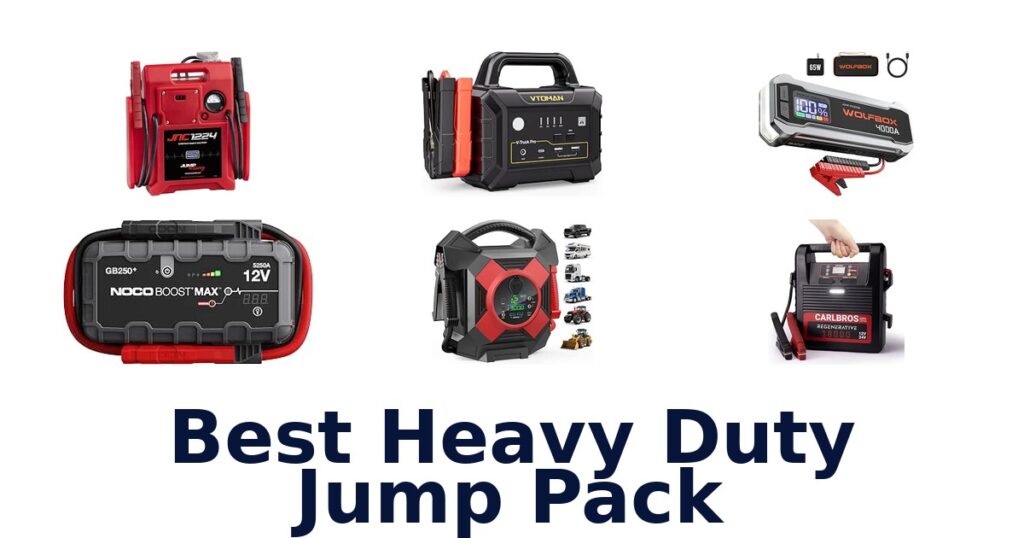 Best Heavy Duty Jump Pack