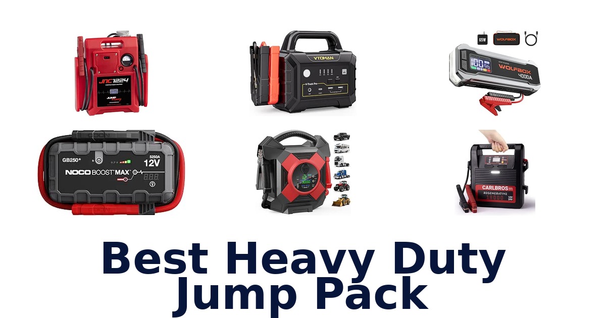 Best Heavy Duty Jump Pack