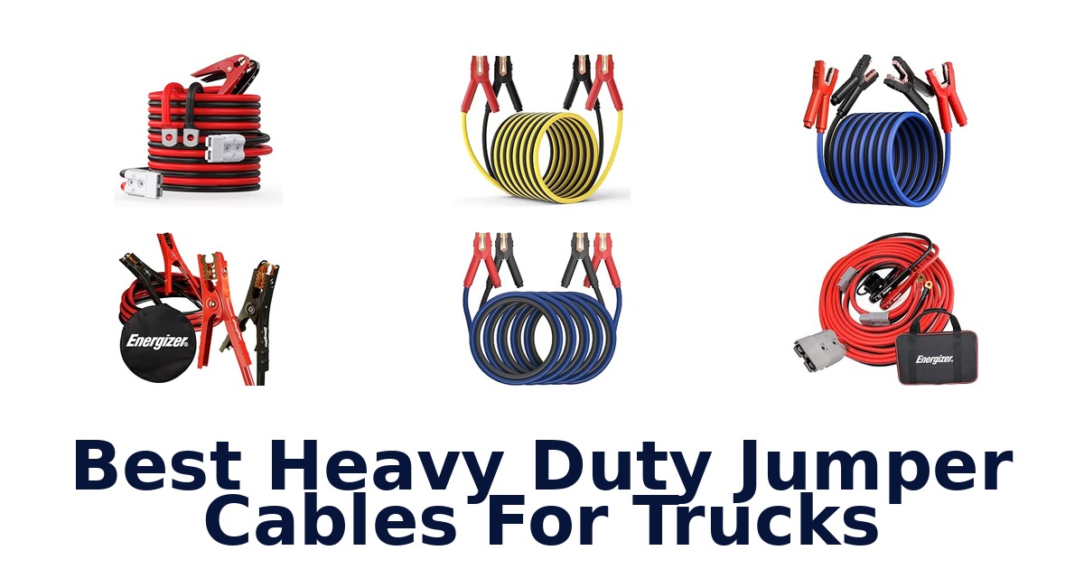 Best Heavy Duty Jumper Cables For Trucks