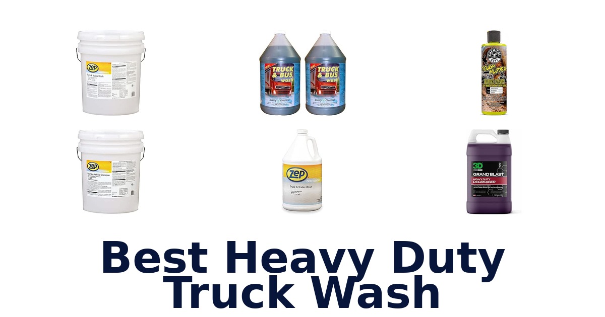 Best Heavy Duty Truck Wash