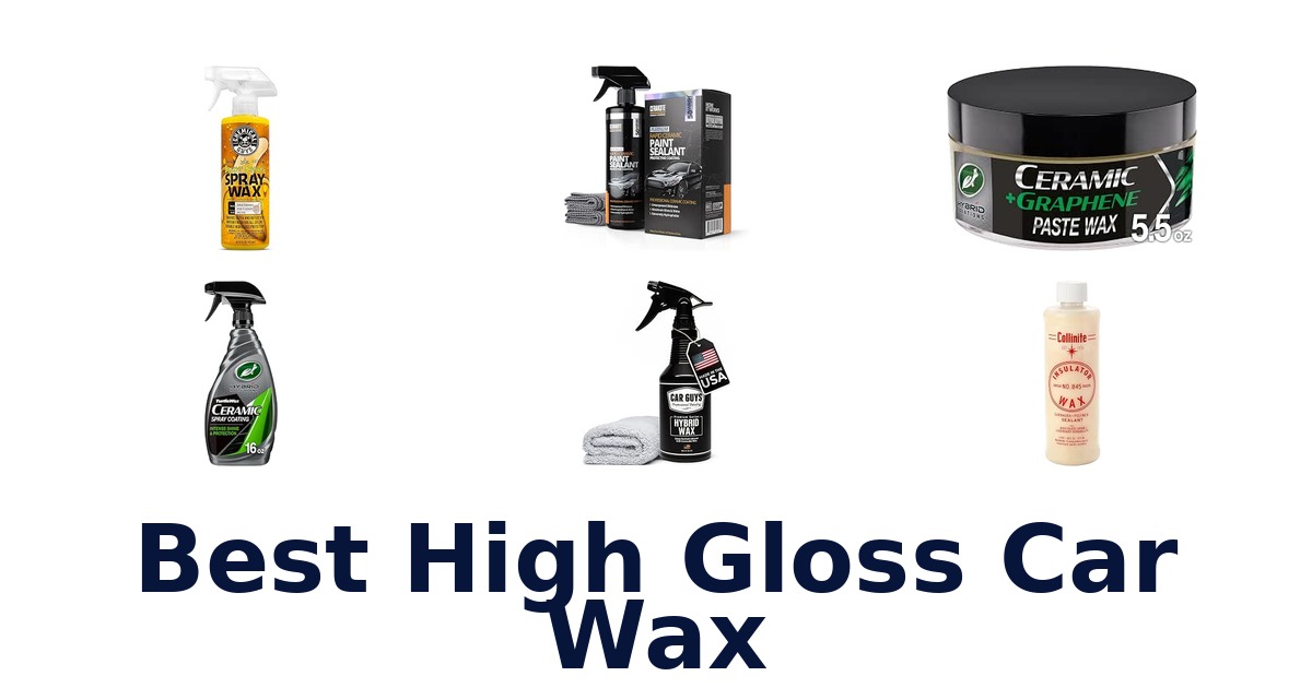 Best High Gloss Car Wax