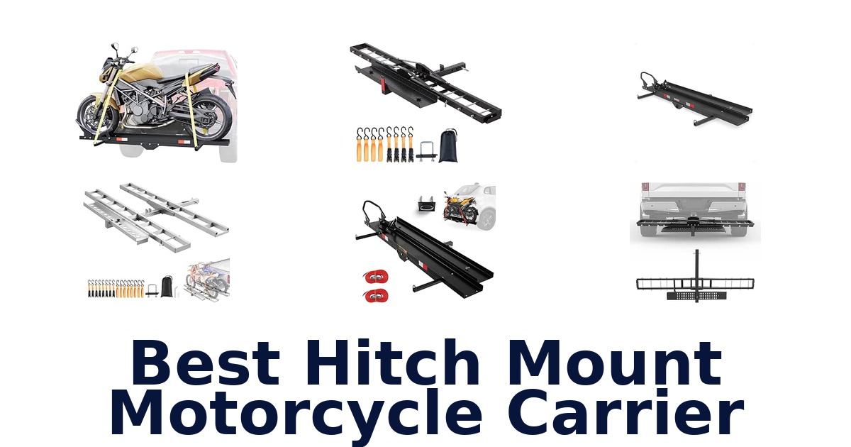 Best Hitch Mount Motorcycle Carrier