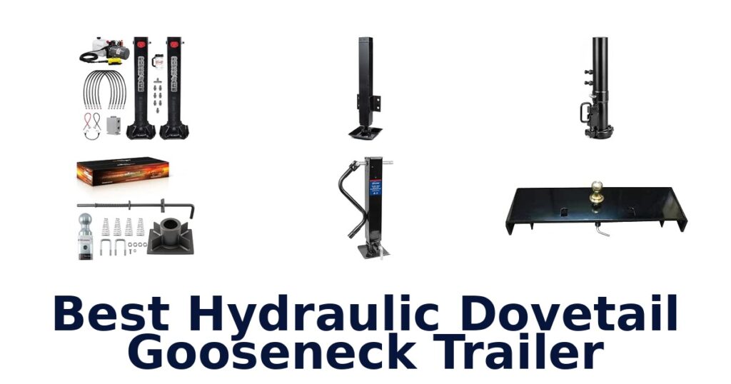 Best Hydraulic Dovetail Gooseneck Trailer