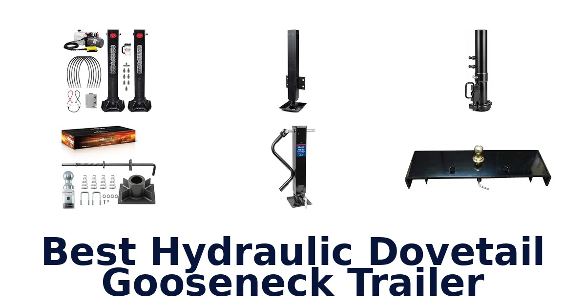Best Hydraulic Dovetail Gooseneck Trailer