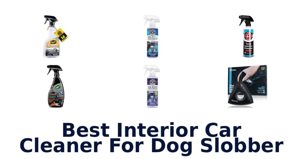 Best Interior Car Cleaner For Dog Slobber