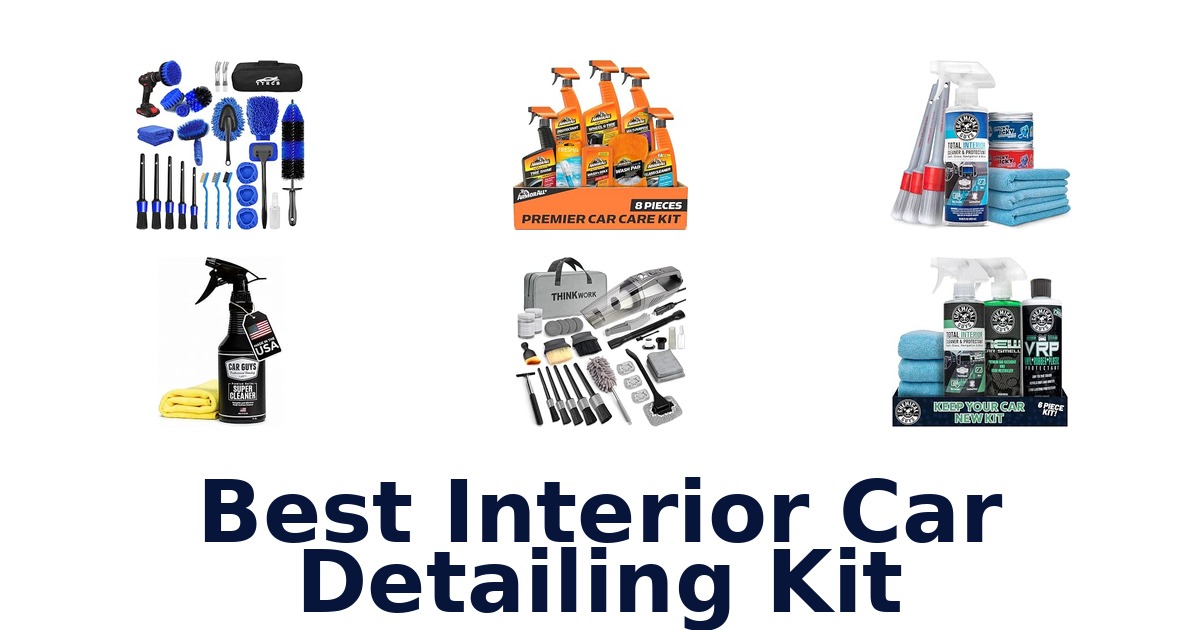 Best Interior Car Detailing Kit