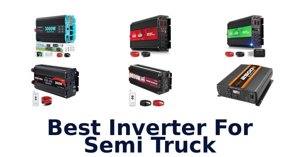 Best Inverter For Semi Truck