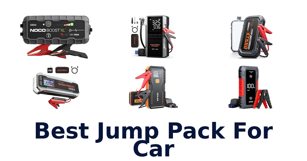 Best Jump Pack For Car