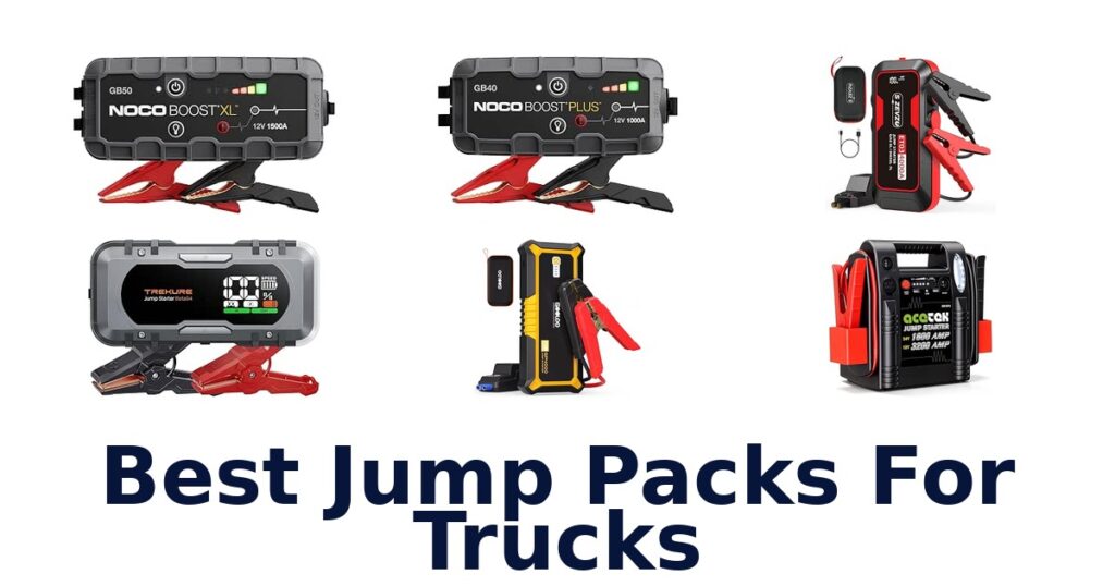 Best Jump Packs For Trucks