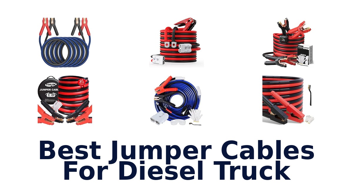 Best Jumper Cables For Diesel Truck