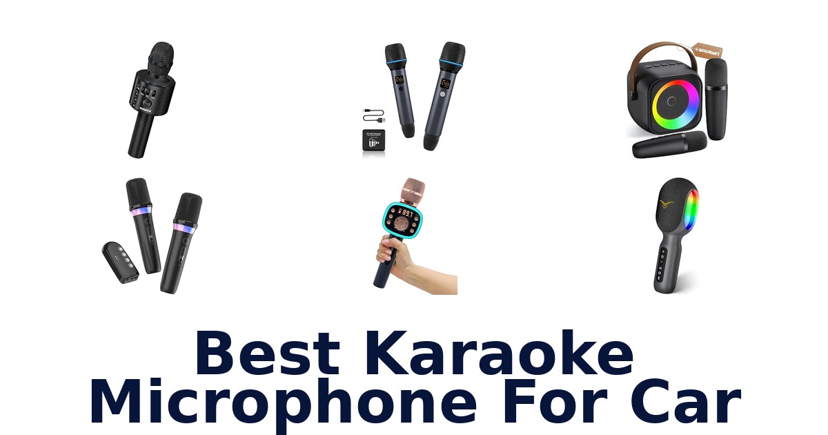 Best Karaoke Microphone For Car